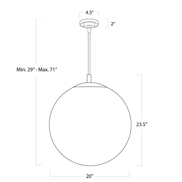 Bistro Pendant Large